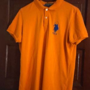 U.S Polo Assn Polo shirt Orange